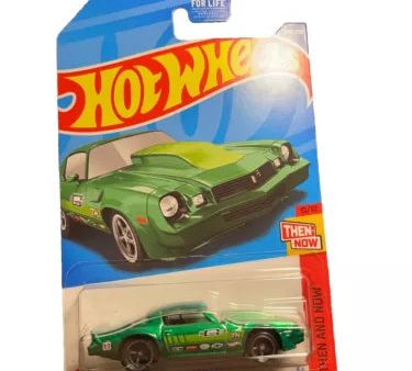 2022 HOT WHEELS SUPER TREASURE HUNT GREEN  81 CAMARO For Discount