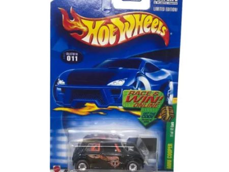 2002 HOT WHEELS TREASURE HUNT BLACK MINI COOPER W REDLINE REAL RIDERS Online Hot Sale