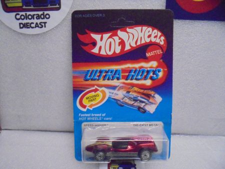 1983 HOT WHEELS ULTRA HOTS RED SPEED SEEKER UNPUNCHED CARD Online Sale