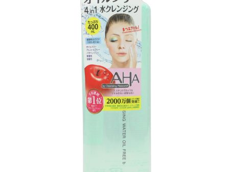 BCL Cleansing Research AHA CLEANSING WATER OIL FREE b 400ml Hot on Sale