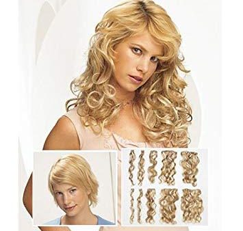 18  10 Piece Synthetic Clip In Extensions | Wavy | CLEARANCE Discount