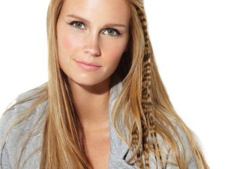 16  Tiger Print Hair Extensions (1pc) by POP | CLOSEOUT Online now