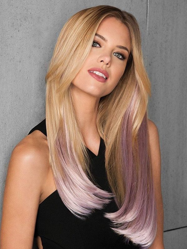 23  Straight HF Synthetic Hair Extensions (6 Piece) | Clip In Color | CLOSEOUT Hot on Sale