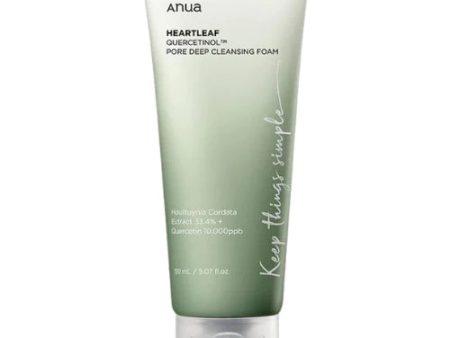 Anua Heartleaf Quercetinol Pore Deep Cleansing Foam Online Sale