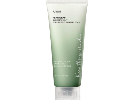 ANUA Quercetinol Pore Deep Cleansing Foam 韩国ANUA 鱼腥草槲皮素毛孔深层洁面乳 150ml Supply