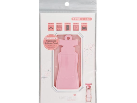 SPR Samourai Woman Freagrance Rubber Card (Pink) 日本SPR Samourai 女士芳香香薰卡(粉色) For Discount