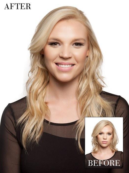 16  Loose Waves Clip In Extension (1pc) | CLOSEOUT For Cheap