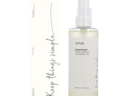 ANUA Heartleaf Pore Control Cleansing Oil 韩国ANUA 鱼腥草深层清洁卸妆油 200ml For Sale