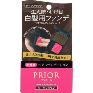 Shiseido PRIOR Hair Foundation Dark Brown Sale