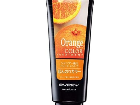 ANNA DONNA EVERY HAIR TREATMENT ORANGE COLOR 160G 日本ANNA DONNA 天然速效固色染色护发素 (橘色) Online Sale