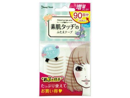 LUCKY TRENDY - Natural Double Eyelid Tape Nude 90 pairs 自然裸色雙眼皮貼（90對） Fashion