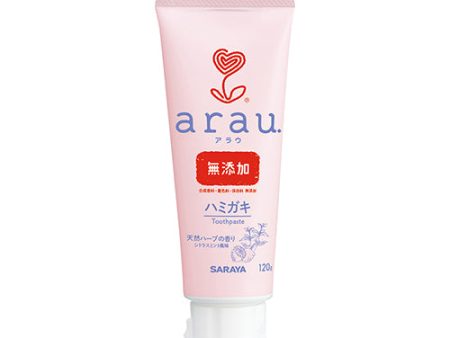 Saraya Arau Toothpaste 亲皙 氟低泡健齿牙膏 120g Online now