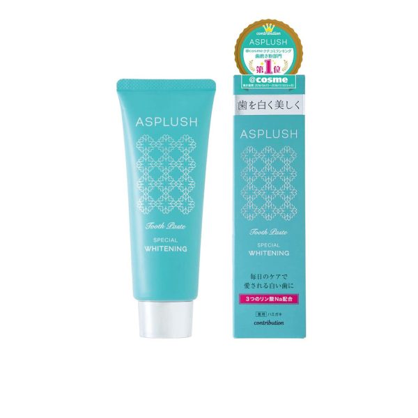 Asplush Toothpaste Special Whitening Fresh Mint 100g 日本ASPLUSH 特殊护理亮白牙膏 (清爽薄荷) Hot on Sale