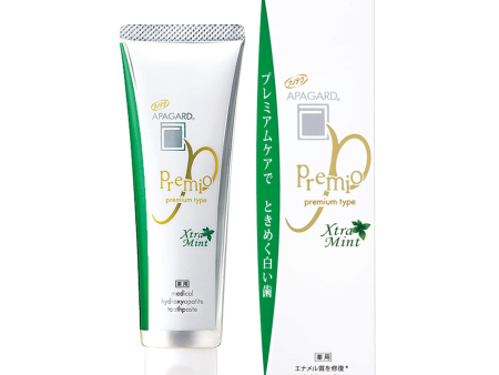 Apagard Premio Toothpaste Extra Mint 日本Apagard 多效微粒子亮白牙膏  薄荷款 100g Sale