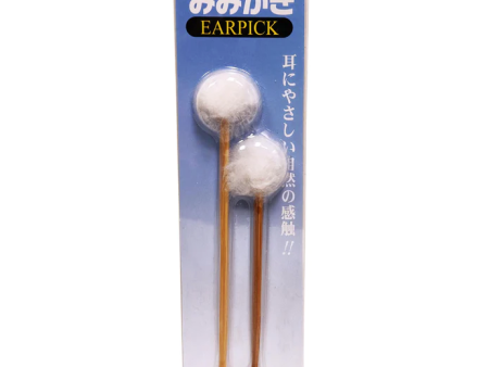 Bamboo Ear Pick 2pc 木質耳棒 2支 For Sale