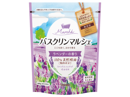 Bathclin Marché Special Blend Lavender Bath Salt 480g 日本BATHCLIN巴斯克林薰衣草精油浴盐 480g Online Hot Sale