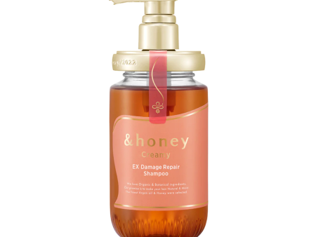 &HONEY Creamy Ex Damage Repair Shampoo 日本&HONEY Creamy 蜂蜜莓果修复洗髮水 450g For Sale