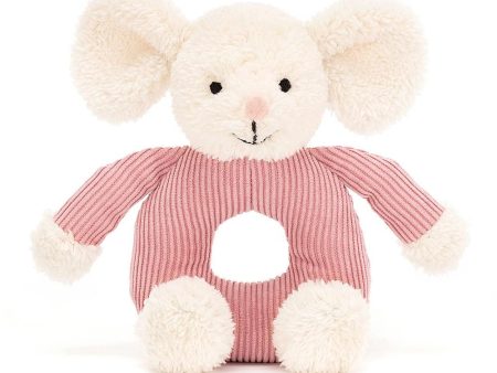 JellyCat Jumble Mouse Grabber - H13cm For Sale