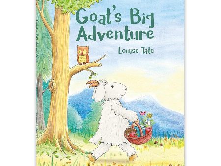 JellyCat Goat s Big Adventure Book Discount