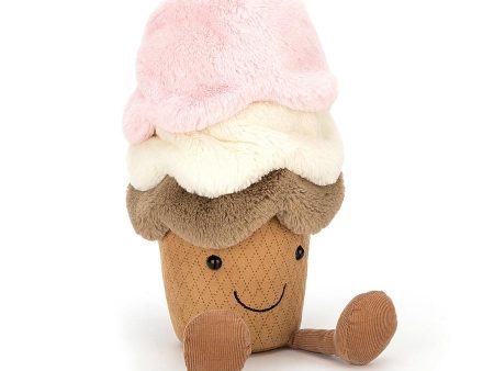 JellyCat Amuseable Ice Cream LARGE - H29cm Online