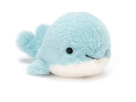 JellyCat Fluffy Whale - H10cm Fashion