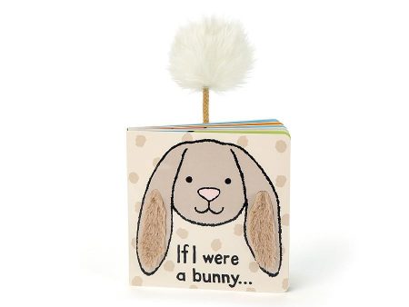 JellyCat If I were a Bunny Board Book (Beige) Fashion