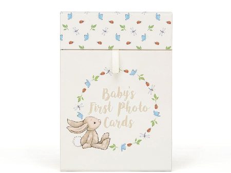 JellyCat Bashful Bunny Milestone Cards Supply