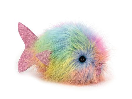 JellyCat Disco Fish Rainbow Online Hot Sale