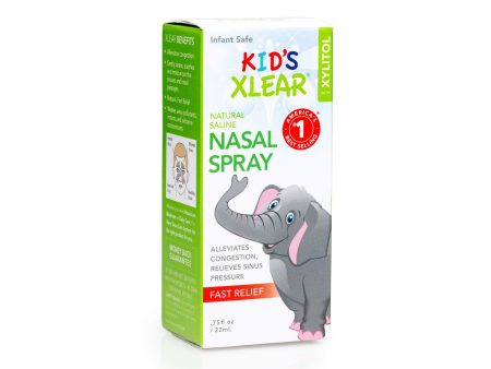 Xlear Kid s Xlear Natural Saline Nasal Spray - 22ml   0.75 fl oz Online