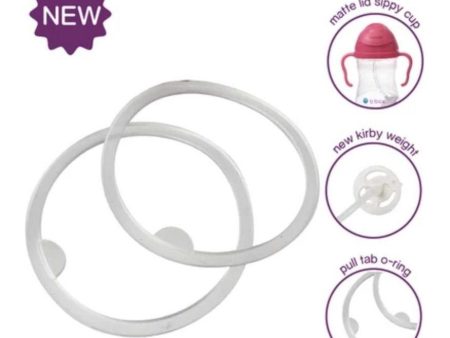 B.Box Sippy Cup Replacement O-Rings (Matte Lids) For Sale