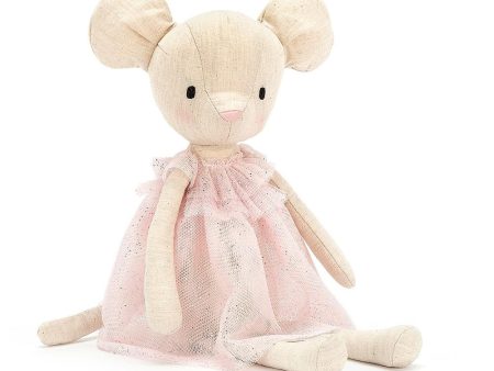 JellyCat Jolie Mouse - H30cm For Cheap