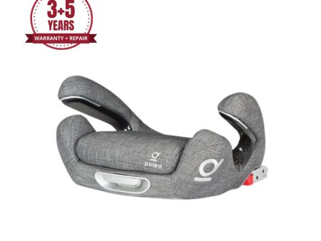 Poled x Hyundai ISOfix Booster | Manhattan Gray Online Hot Sale