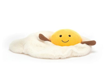 JellyCat Amuseable Fried Egg - H27cm Discount